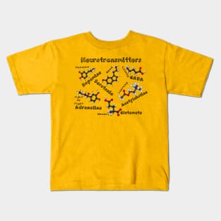 Neurotransmitters Kids T-Shirt